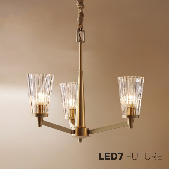 Loft Industry Modern - Glassful Chandelier